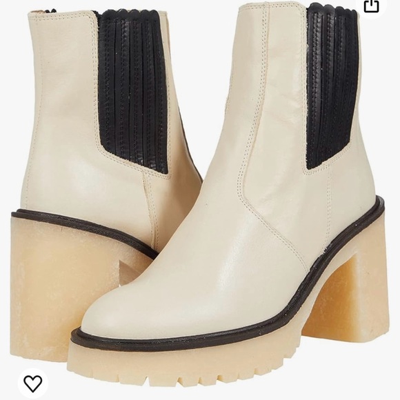 Free People Leather Platform Booties - Picture 6 of 6